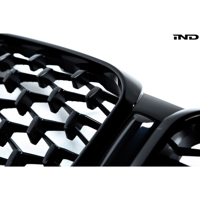 BMW G01 X3 / G02 X4 LCI Shadowline Front Grille - Mesh
