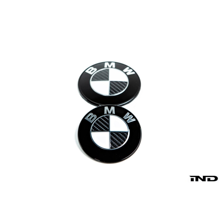 IND Carbon BMW Roundel Set