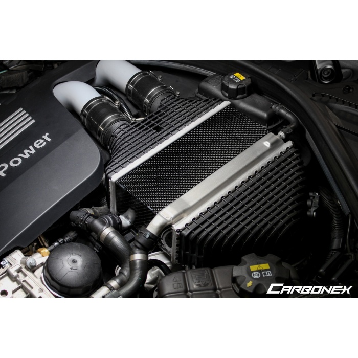 Carbonex F8X (S55) Carbon Charge Cooler Cover