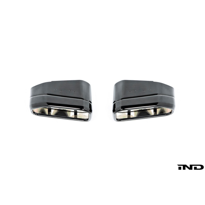 BMW G01 X3 / G02 X4 LCI M-Sport Exhaust Tip Set - Black Chrome