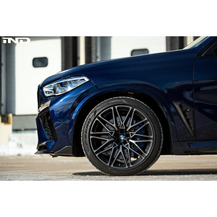 IND F95 Pre-LCI X5M  Carbon Side Grille Set