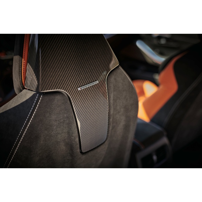 BMW M Performance Sedan Carbon and Alcantara Seat Back Set