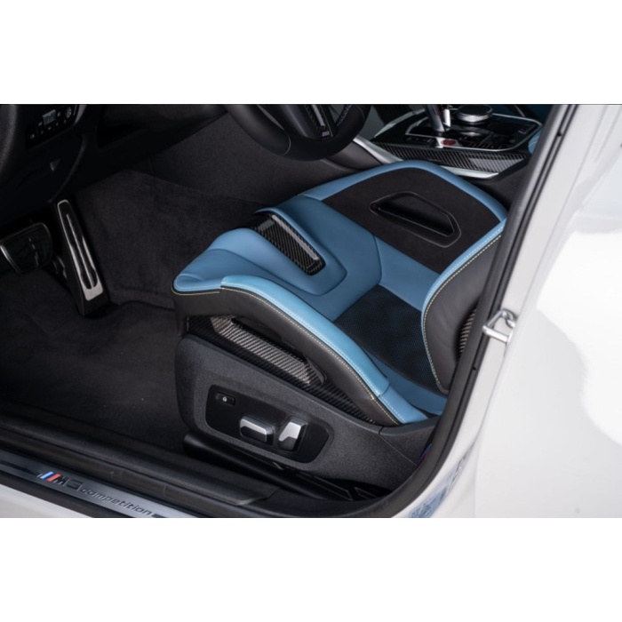 LCK BMW M Carbon Bucket Seat Bolster Protector Set
