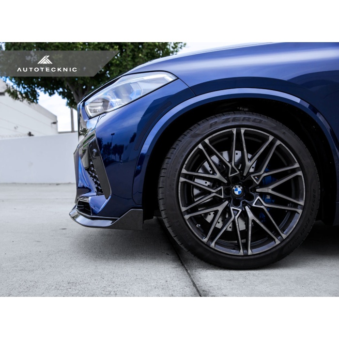 AutoTecknic F95 X5M Pre-LCI Carbon Front Lip Set
