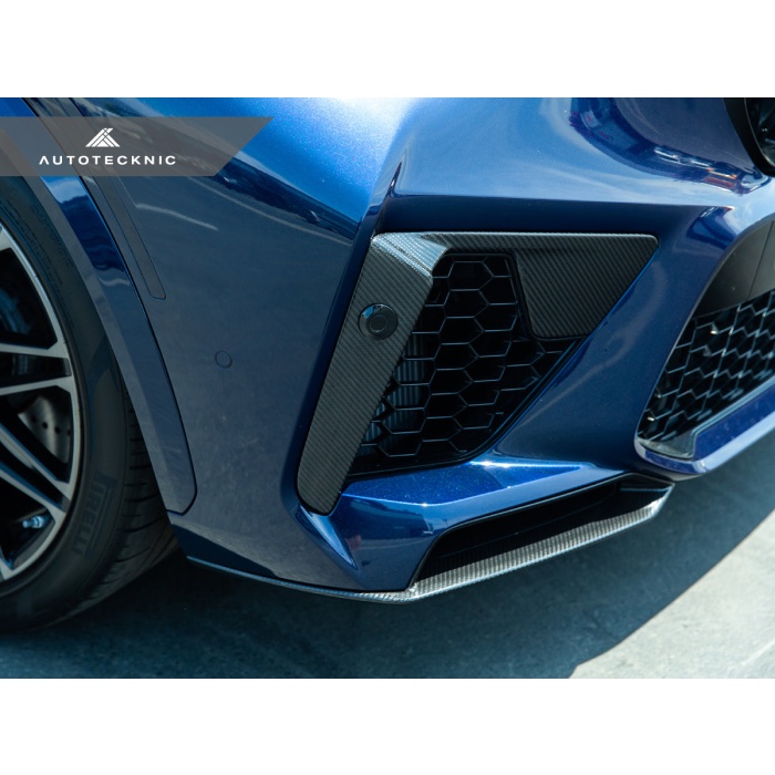 AutoTecknic F95 Pre-LCI X5M Dry Carbon Bumper Trim Set