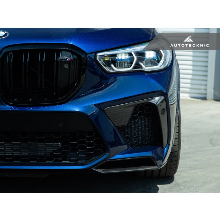 AutoTecknic F95 Pre-LCI X5M Dry Carbon Bumper Trim Set