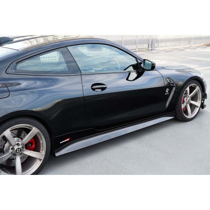 3D Design G82 / G83 M4 Carbon Side Skirt Set