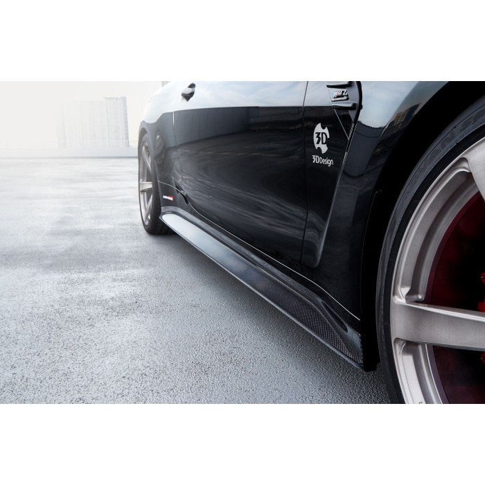 3D Design G82 / G83 M4 Carbon Side Skirt Set