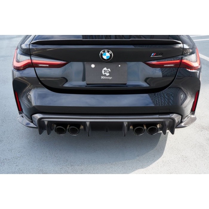 3D Design G8X M3 / M4 Carbon Rear Side Extension Set