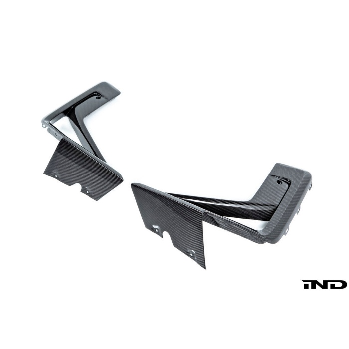 BMW M Performance F97 X3M / F98 X4M LCI Carbon Front Bumper Side Grille Set