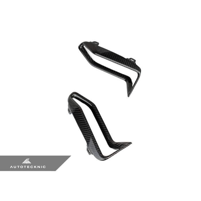 AutoTecknic G20 3-Series M-Sport Dry Carbon Front Bumper Grille Trim Set