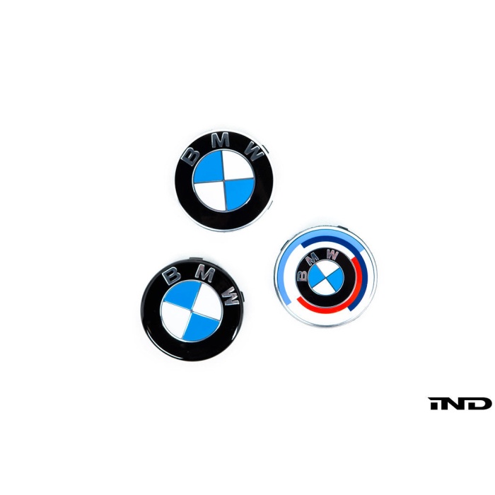 BMW M 50 Year Anniversary Heritage Center Cap Set - 56mm
