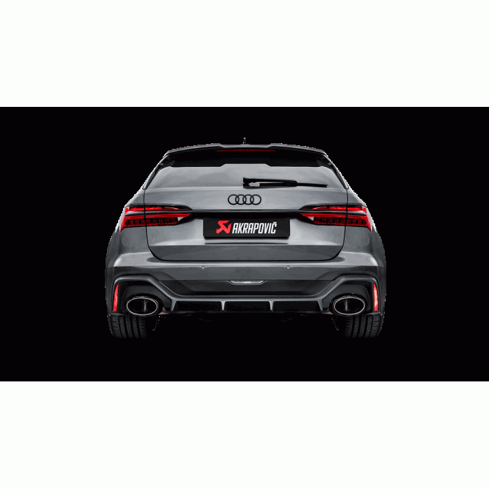 Akrapovic C8 RS6 / RS7 Carbon Rear Diffuser - Gloss