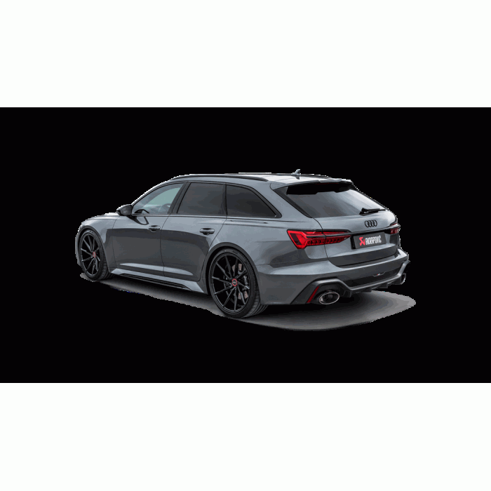 Akrapovic C8 RS6 / RS7 Carbon Rear Diffuser - Matte
