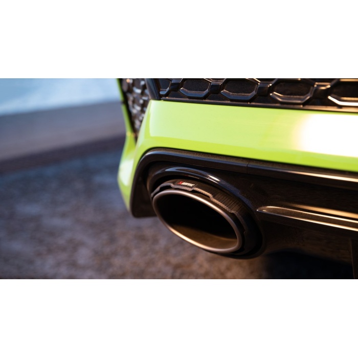 Akrapovic Audi 8Y RS3 Titanium Evolution Exhaust System w/ Carbon Tips