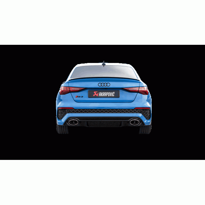 Akrapovic Audi 8Y RS3 Titanium Evolution Exhaust System w/ Carbon Tips