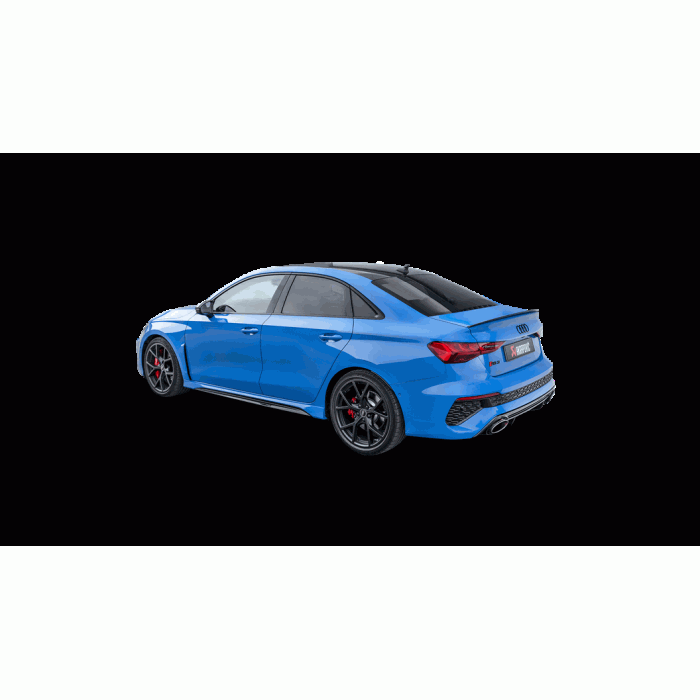 Akrapovic Audi 8Y RS3 Titanium Evolution Exhaust System w/ Carbon Tips