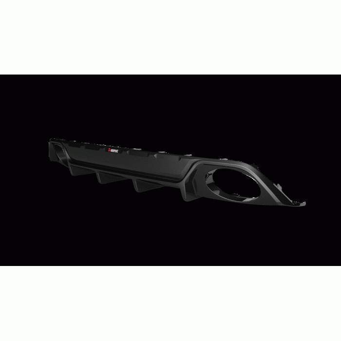 Akrapovic 8Y RS3 Carbon Rear Diffuser - Gloss