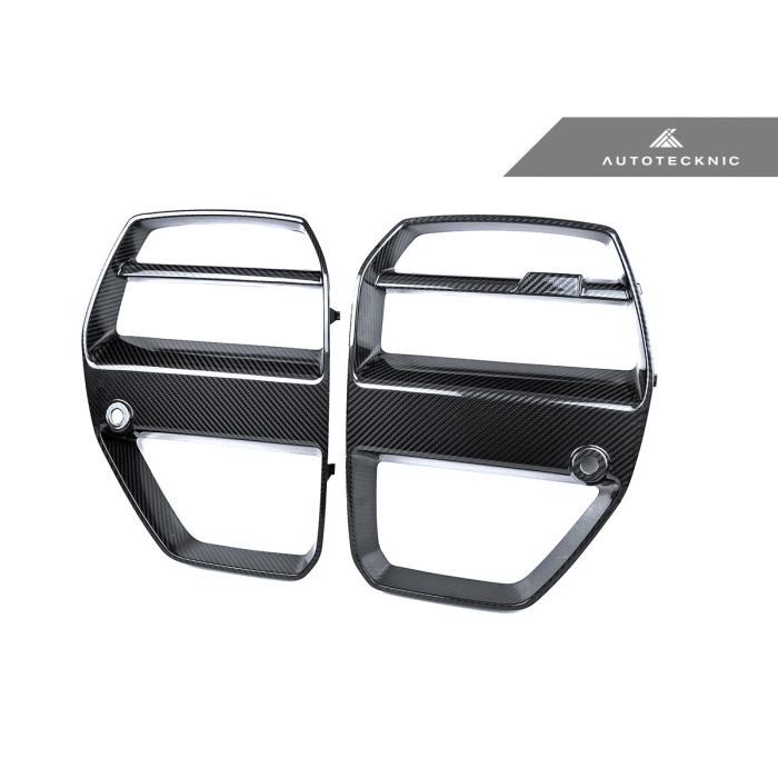 AutoTecknic G8X M3 / M4 Dry Carbon Motorsport V1 Front Grille