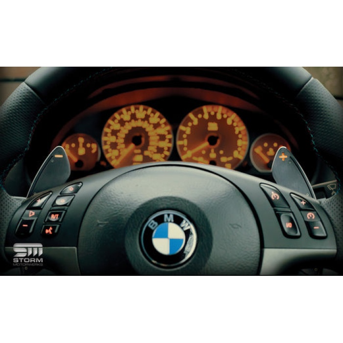 Storm Motorwerks E46 M3 Illuminated SMG Stainless Shift Paddle Set