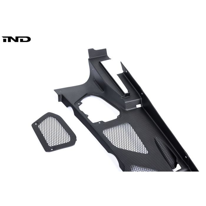 Eventuri Lamborghini Huracan Black Carbon Engine Cover Set