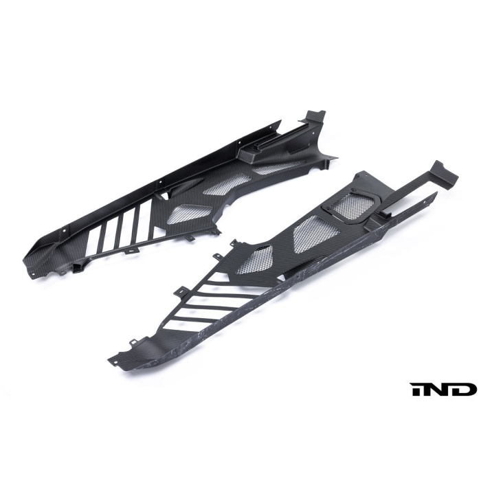 Eventuri Lamborghini Huracan Black Carbon Engine Cover Set