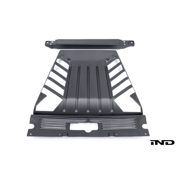 Eventuri Lamborghini Huracan Black Carbon Engine Cover Set