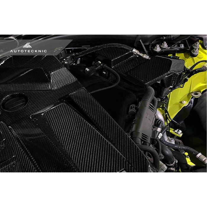 AutoTecknic G8X M2 / M3 / M4 Dry Carbon Fiber Battery Terminal Cover