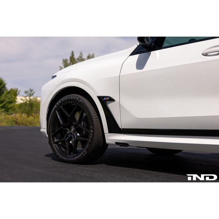 BMW G07 X7 M Fender Emblem Set - Gloss Black