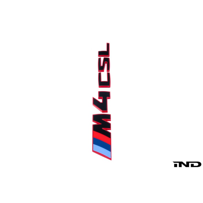 BMW G82 M4 CSL Trunk Emblem