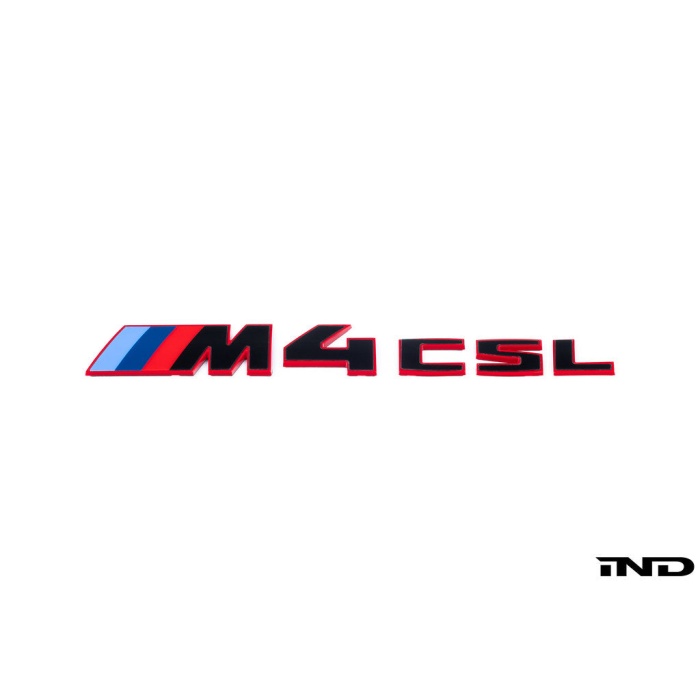 BMW G82 M4 CSL Trunk Emblem