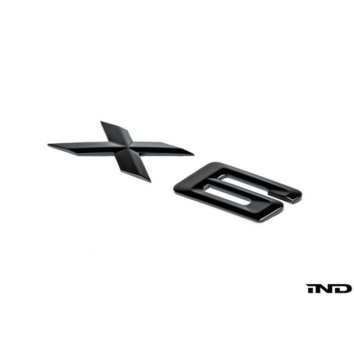IND G06 X6 Painted Trunk Emblem