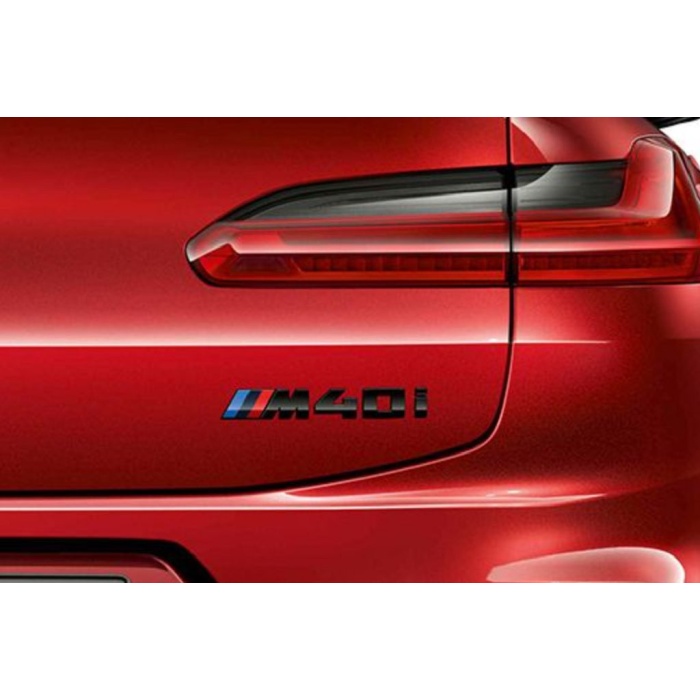 BMW G02 X4 M40i Trunk Emblem - Gloss Black