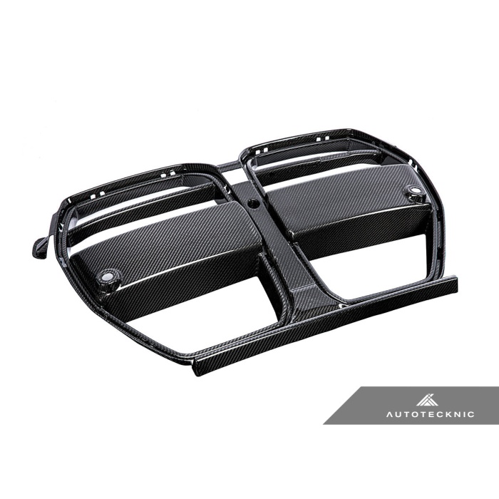 AutoTecknic G8X M3 / M4 Dry Carbon Motorsport V2 Front Grille
