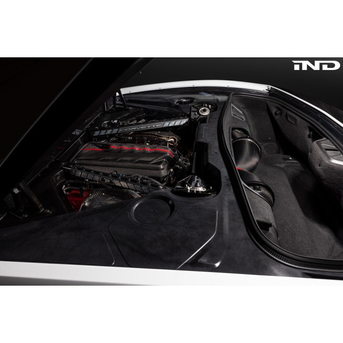 Eventuri Chevrolet C8 Corvette Black Carbon Engine Cover