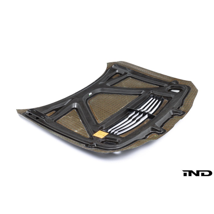 BMW Motorsport G82 M4 GT4 Natural Fiber Vented Hood