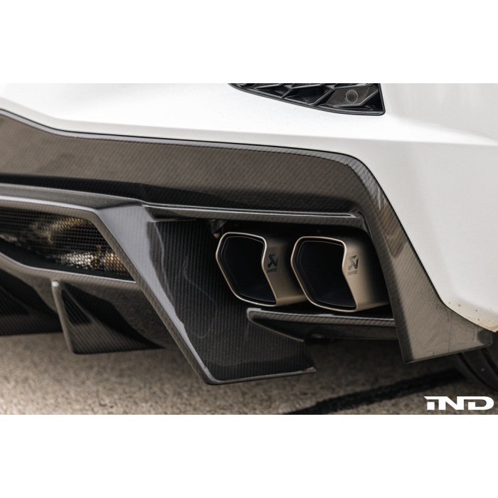 Akrapovic C8 Corvette Titanium Performance Exhaust - Slip-On Line