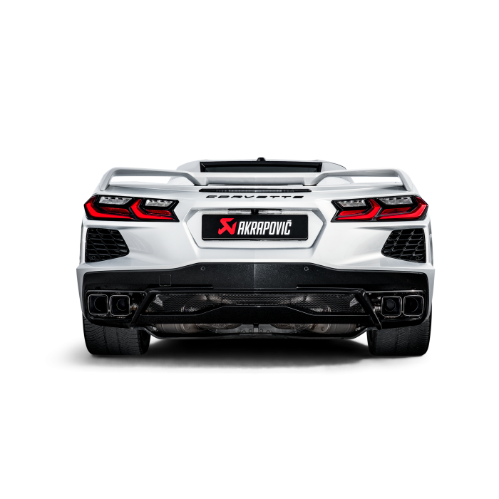 Akrapovic C8 Corvette Titanium Performance Exhaust - Slip-On Line