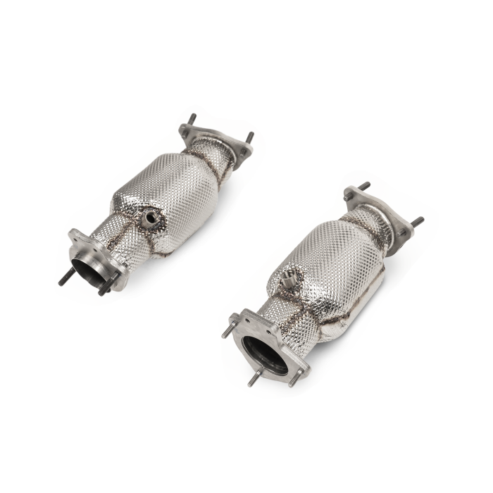 Akrapovic C8 Corvette Link Pipe Set - Catted