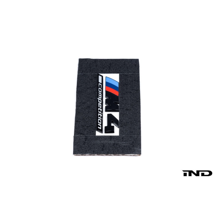 IND G8X M3 / M4 Competition Gloss Black Front Grille Emblem