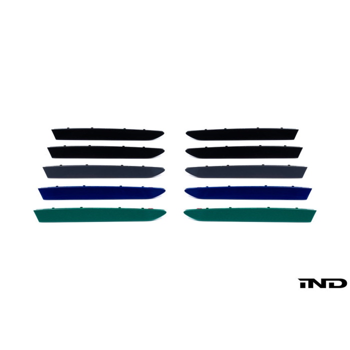 IND G09 XM Painted Rear Reflector Set