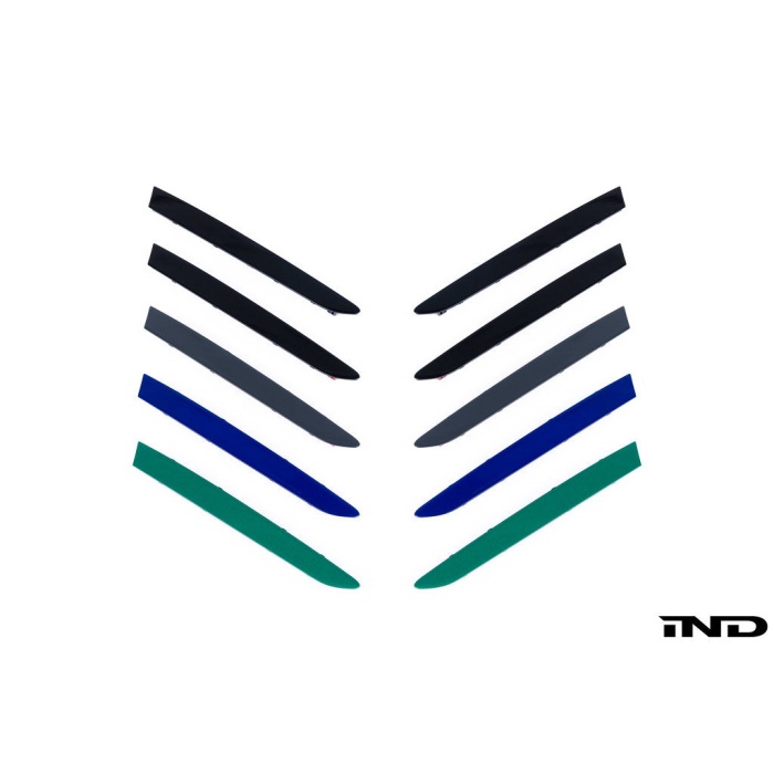 IND G09 XM Painted Rear Reflector Set