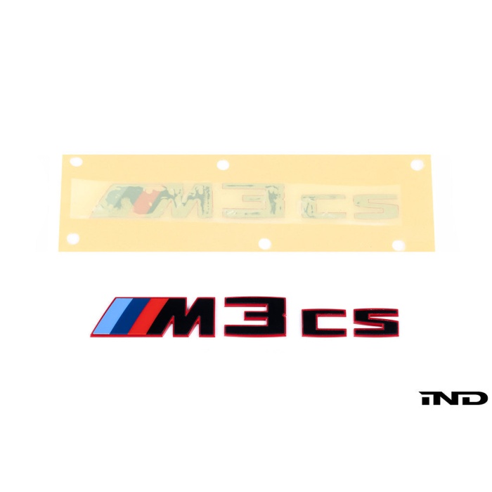 BMW G80 M3 CS Trunk Emblem