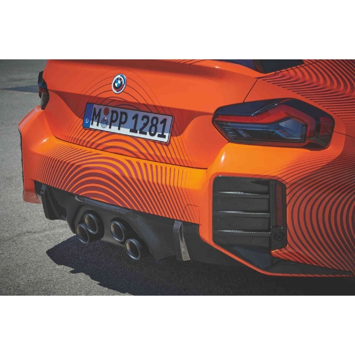 BMW M Performance G87 M2 Carbon Rear Bumper Trim Set