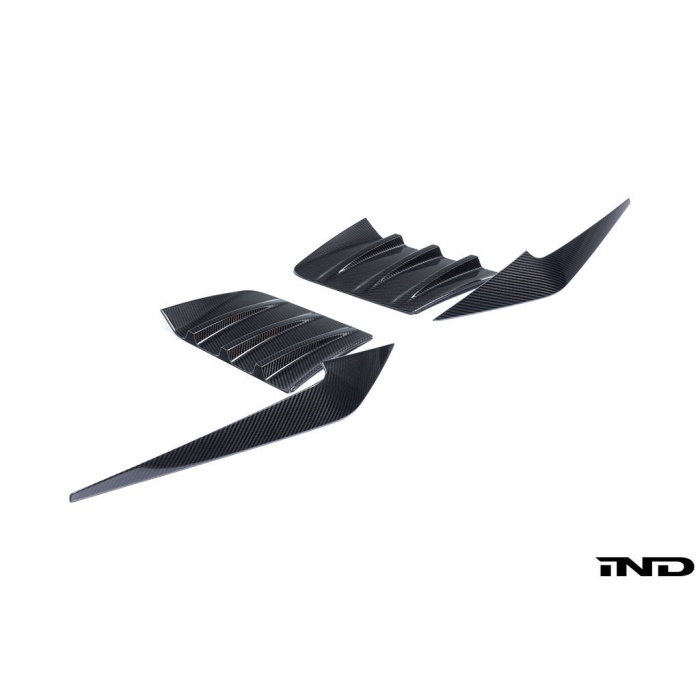 BMW M Performance G87 M2 Carbon Rear Bumper Trim Set