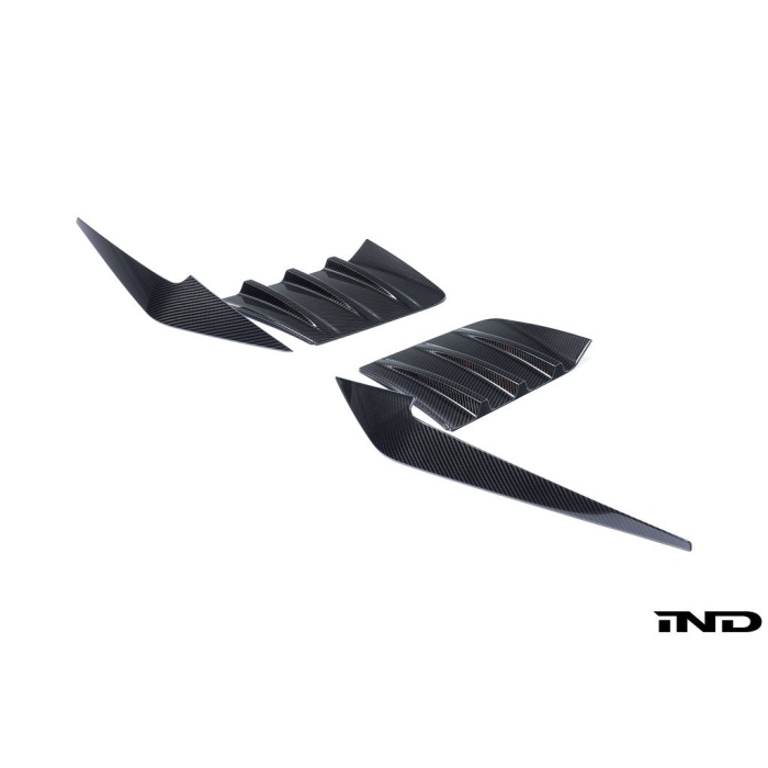 BMW M Performance G87 M2 Carbon Rear Bumper Trim Set