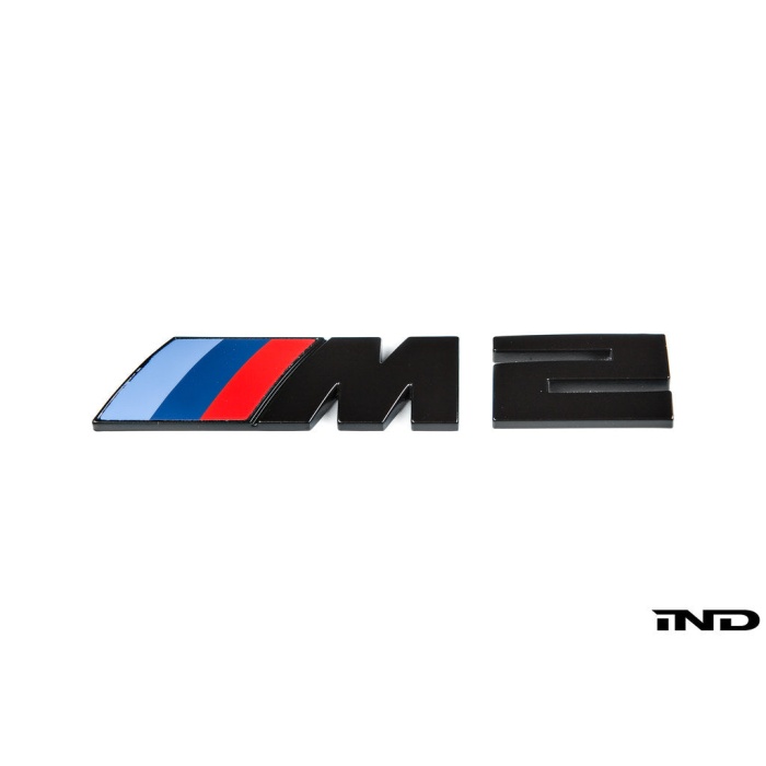 BMW G87 M2 Trunk Emblem - Gloss Black