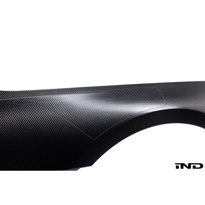 Alpha-N G87 M2 Carbon Front Fender Set - V2 with Blades
