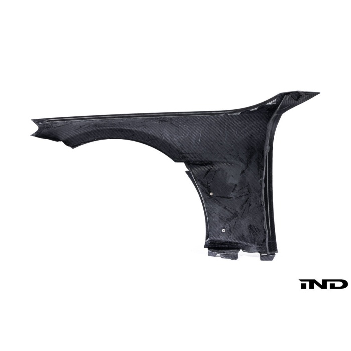 Alpha-N G87 M2 Carbon Front Fender Set - V2 with Blades