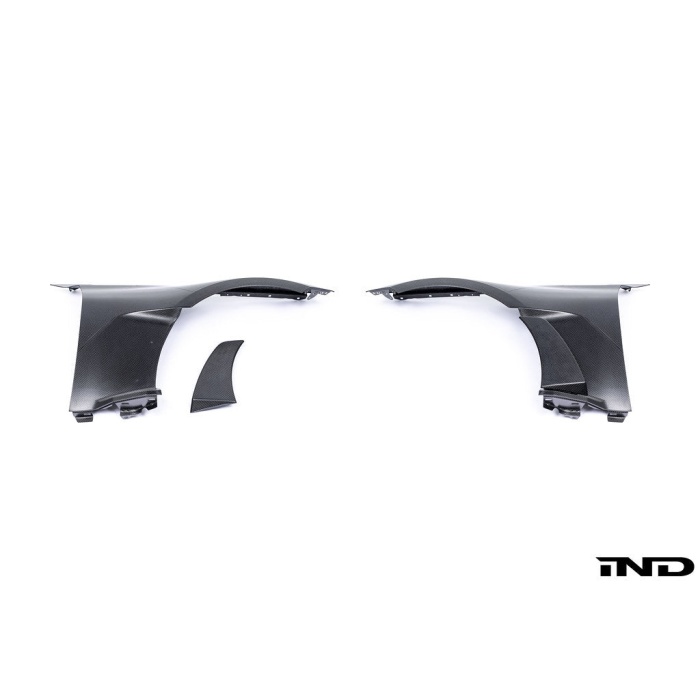 Alpha-N G87 M2 Carbon Front Fender Set - V2 with Blades